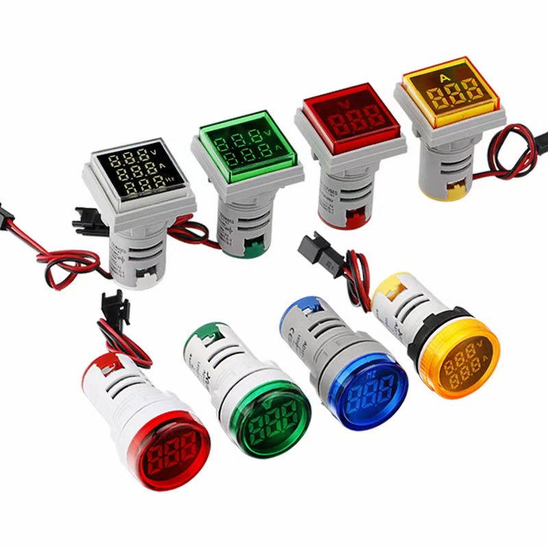 22mm Sini Loldmeter / Ammer / Hertz Ments Нишондиҳандаҳои рақамии рақамӣ