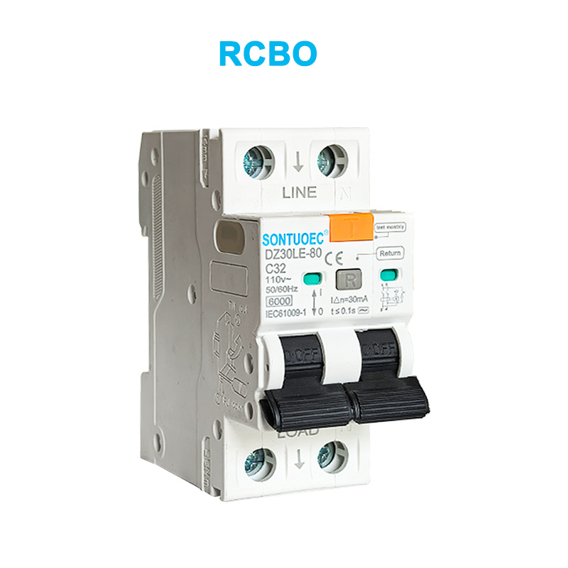 2P ихроҷи ҷорӣ CAREARERARCE 6KA IEC61009.11100ORD PROUNDER