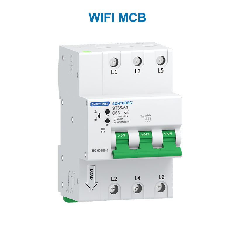 WiFi Rs485. EAT Mark Movilective Maccomment MCB RCBOMONTORE PROECTER